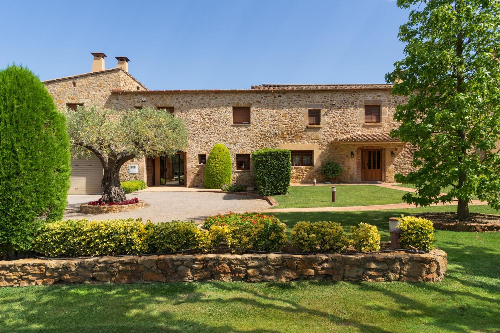 Masía Rural Can Poch Pals Exterior foto